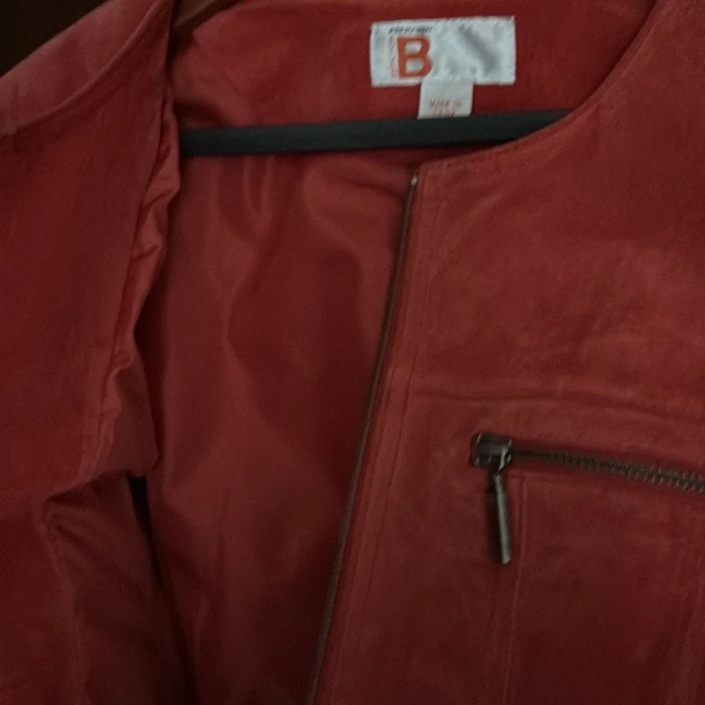 Vintage Bernardo Suede Jacket - Picture 8 of 10
